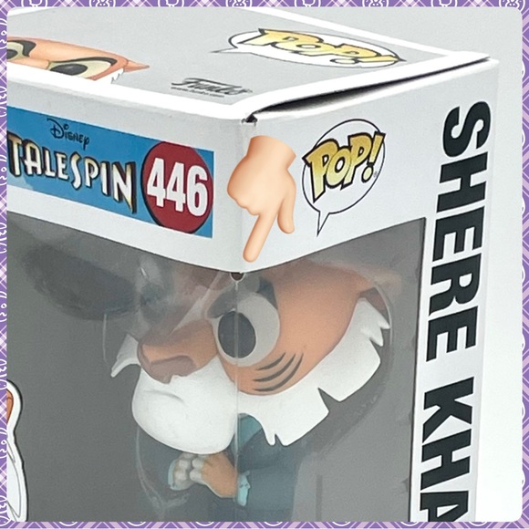 Funko POP 2018 Fall Con Exclusive Disney TALESPIN 446 SHERE KHAN Vinyl Figure - Picture 4 of 9